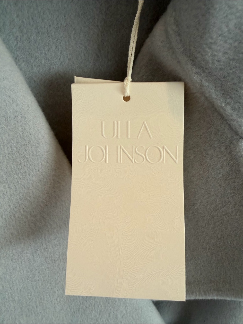 Ulla Johnson Diana Wool Peacoat, Slate - Picture 9 of 10